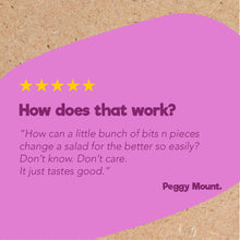 Load image into Gallery viewer, Good4U, Salad Topper, garlic and herb, Healthy Topper, Salad Crunch and Texture