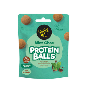 Mint Choc Protein Balls Mini Doy Bag