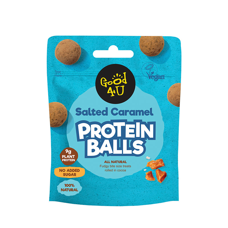 Salted Caramel Protein Balls Mini Doy Bag
