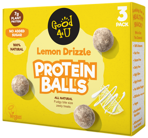 Lemon Drizzle Protein Balls