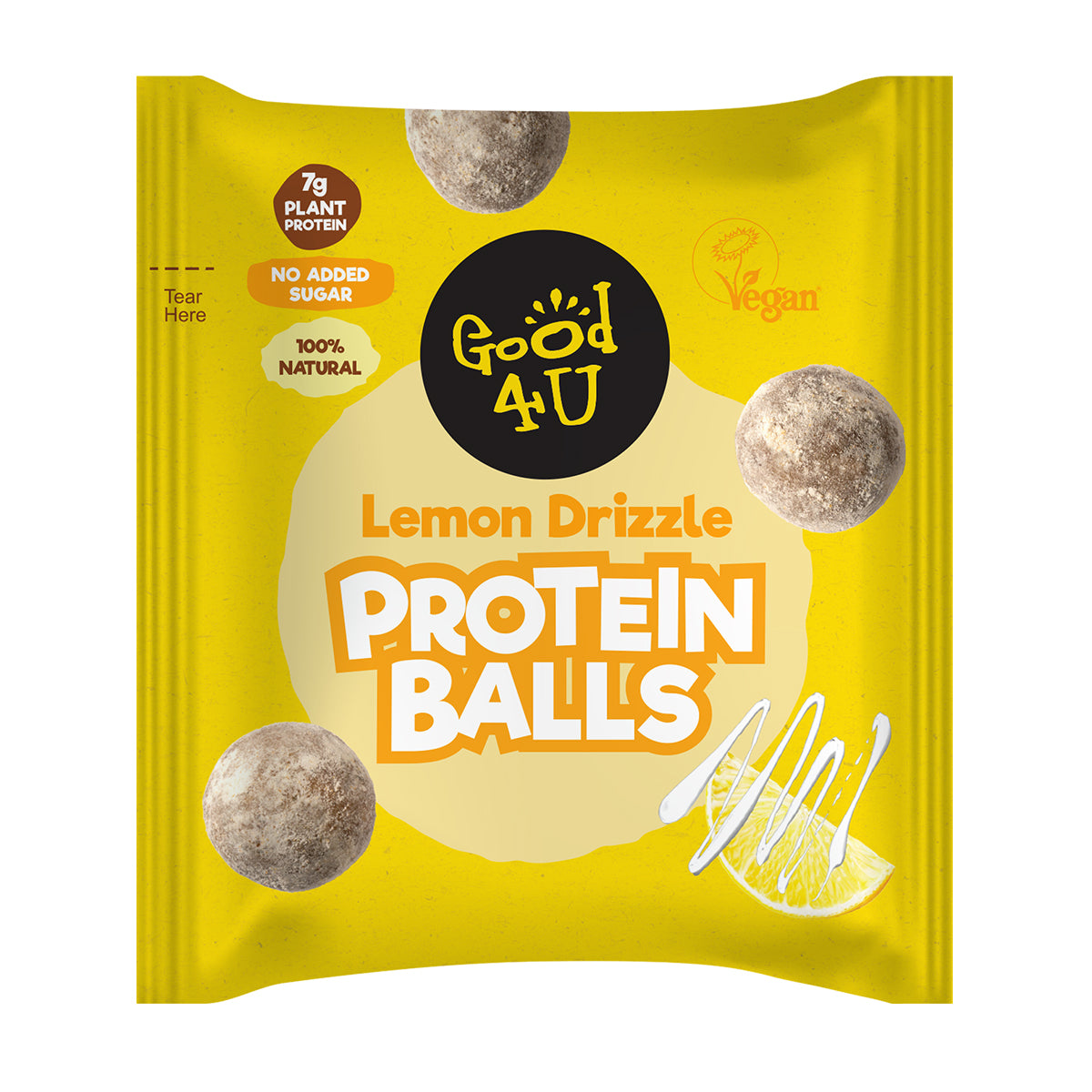 Lemon Drizzle Protein Balls – Good4U Online