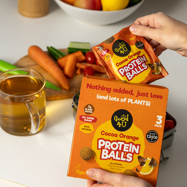 Cocoa Orange Protein Balls