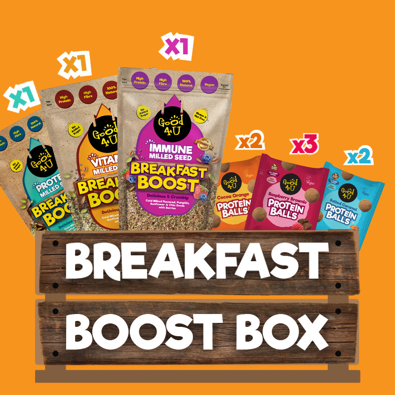 Breakfast Toppers & Snacks Hamper | Good4U Boost Boxes – Good4U Online